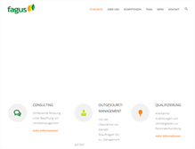 Tablet Screenshot of fagus-consult.at